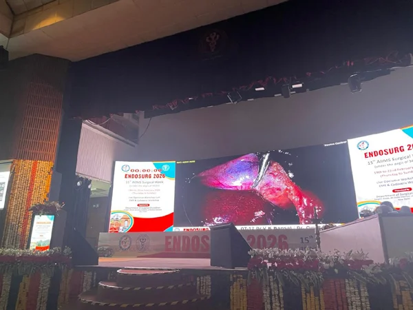 Robotic Surgery at AIIMS Surgical week 2026